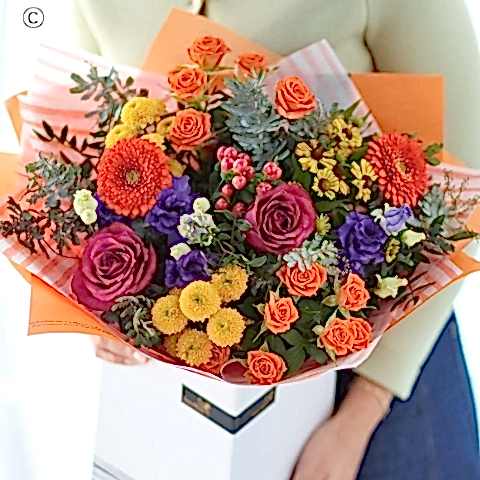 Autumn Classic Lily  Free Hand tied