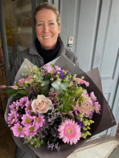 Lily Free Hand Tied